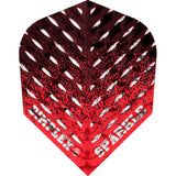*Harrows Dart Flights - Std - Dimplex Sparkle - Fade Red