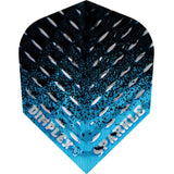*Harrows Dart Flights - Std - Dimplex Sparkle - Fade Blue
