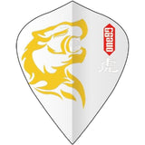 *One80 Dart Flights - Animal Kingdom - Kite - Transparent Tiger