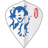 *One80 Dart Flights - Animal Kingdom - Kite - Transparent Panther