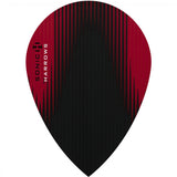 *Harrows Sonic X Dart Flights - Pear Shape - Sonic-X Red