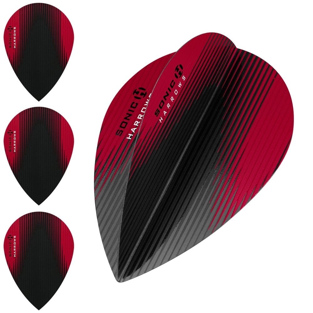 *Harrows Sonic X Dart Flights - Pear Shape - Sonic-X