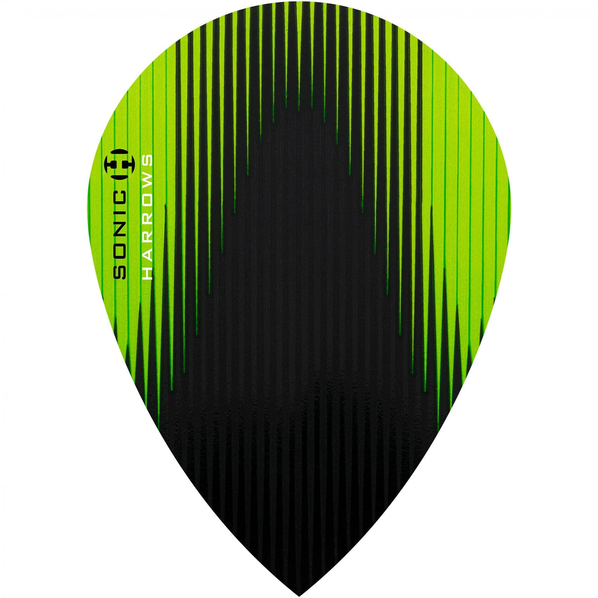*Harrows Sonic X Dart Flights - Pear Shape - Sonic-X Green