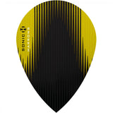 *Harrows Sonic X Dart Flights - Pear Shape - Sonic-X Yellow