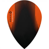 *Harrows Sonic X Dart Flights - Pear Shape - Sonic-X Orange