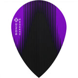 *Harrows Sonic X Dart Flights - Pear Shape - Sonic-X Purple