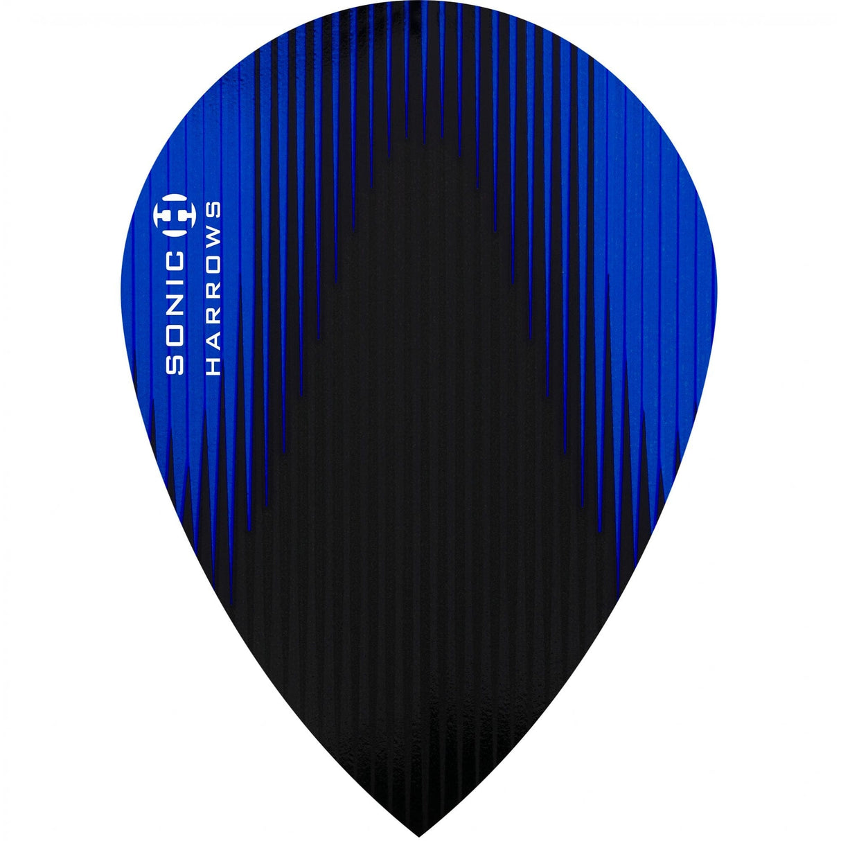 *Harrows Sonic X Dart Flights - Pear Shape - Sonic-X Dark Blue
