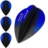 *Harrows Sonic X Dart Flights - Pear Shape - Sonic-X