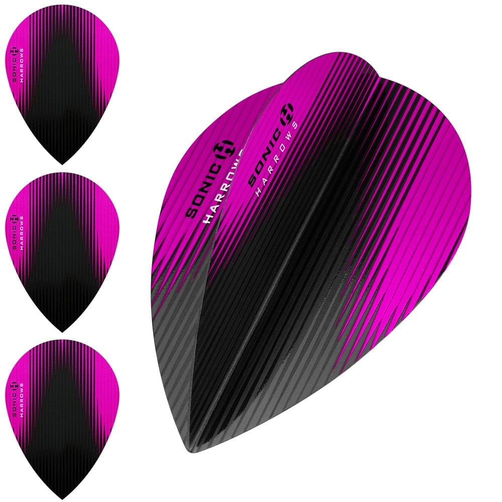 *Harrows Sonic X Dart Flights - Pear Shape - Sonic-X