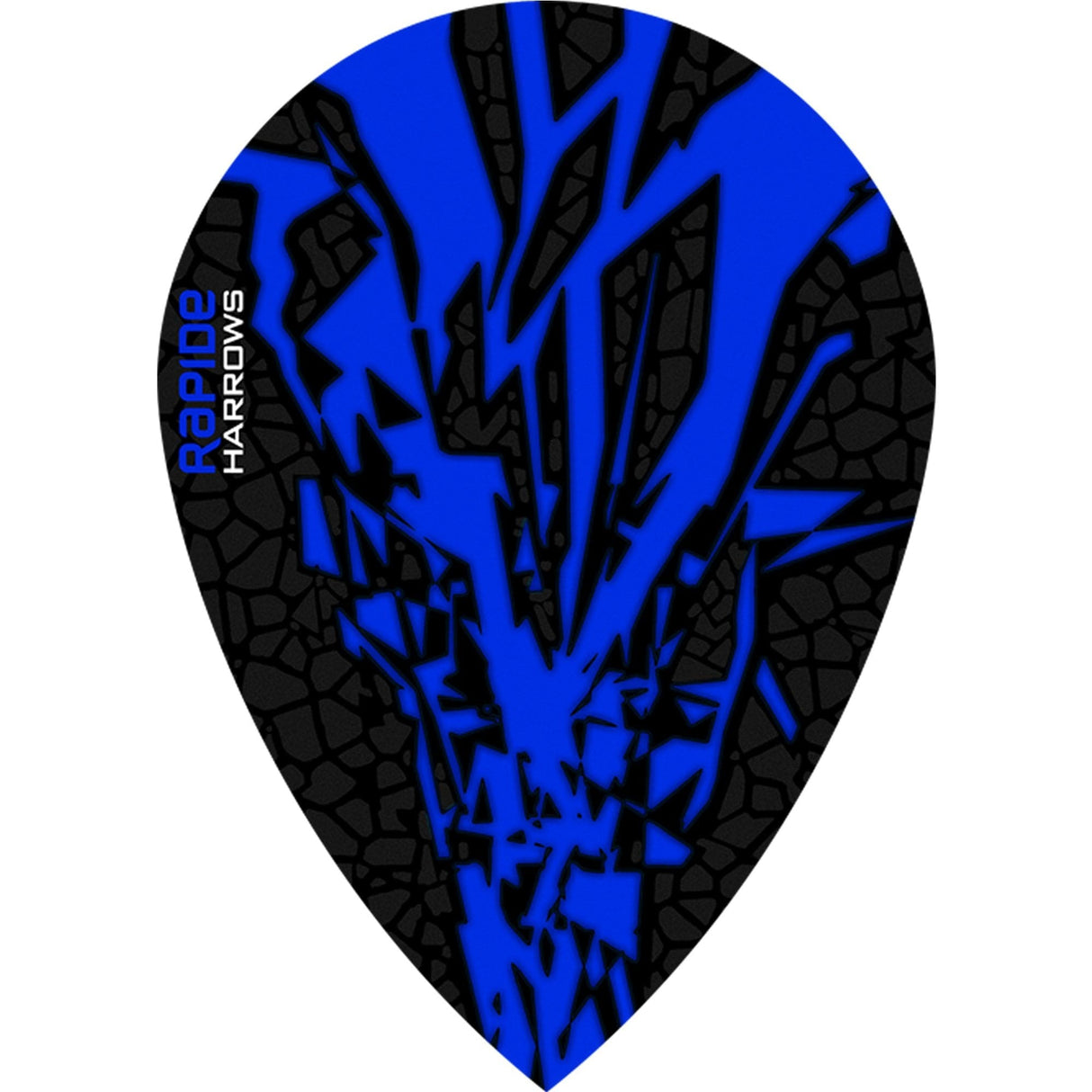 *Harrows Rapide X Dart Flights - Pear Shape - Rapide-X Dark Blue