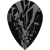 *Harrows Rapide X Dart Flights - Pear Shape - Rapide-X Smokey