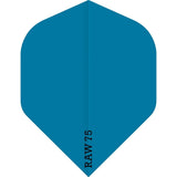 *Dart Flights - Raw 75 - 75 Micron - Std - Plain - Neon Neon Blue