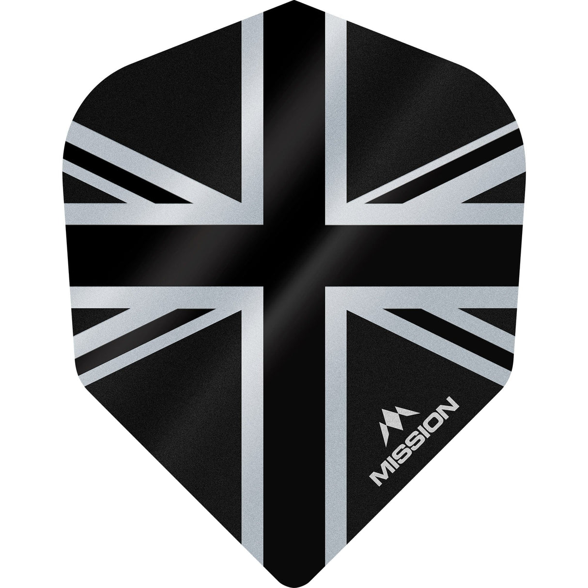 *Mission Alliance Union Jack Dart Flights - No6 - Std - Black Black