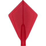 *Cuesoul - Tero Flight System - Dart Flights - AK4 - Diamond - Solid Red