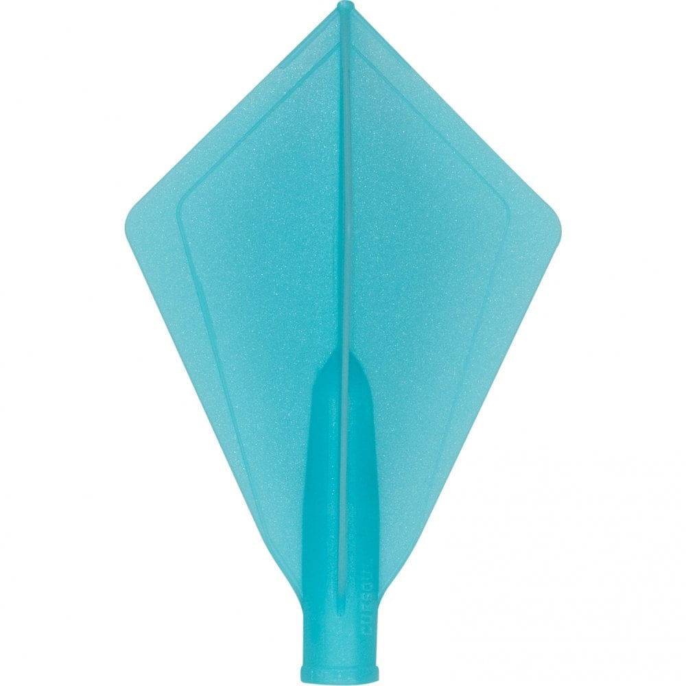 *Cuesoul - Tero Flight System - Dart Flights - AK4 - Diamond - Solid Blue