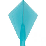 *Cuesoul - Tero Flight System - Dart Flights - AK4 - Diamond - Solid Blue