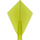 *Cuesoul - Tero Flight System - Dart Flights - AK4 - Diamond - Solid Green