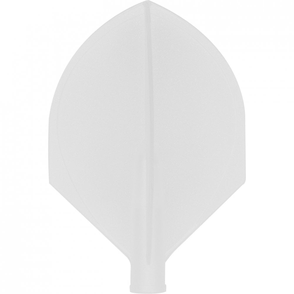 *Cuesoul - Tero Flight System - Dart Flights - AK4 - Shield - Solid White