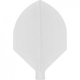 *Cuesoul - Tero Flight System - Dart Flights - AK4 - Shield - Solid White