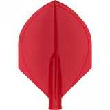 *Cuesoul - Tero Flight System - Dart Flights - AK4 - Shield - Solid Red