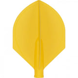 *Cuesoul - Tero Flight System - Dart Flights - AK4 - Shield - Solid Yellow