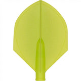*Cuesoul - Tero Flight System - Dart Flights - AK4 - Shield - Solid Green