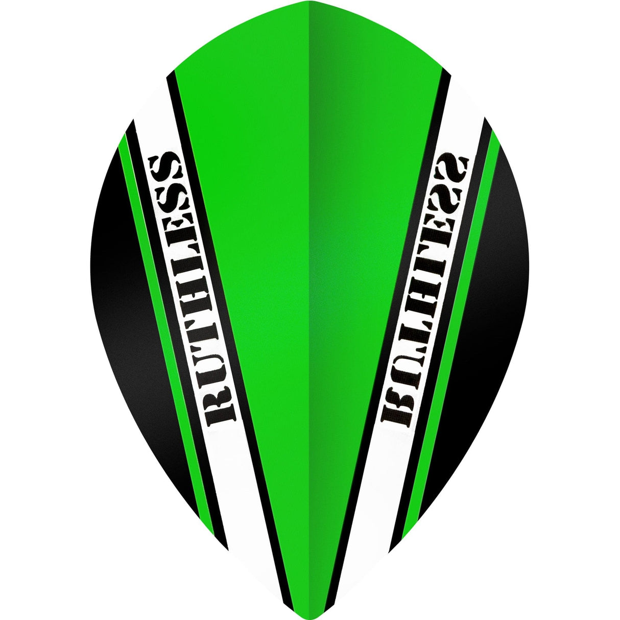 *Ruthless - V100 Pro - Dart Flights - 100 Micron - Pear Green