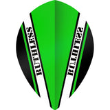 *Ruthless - V100 Pro - Dart Flights - 100 Micron - Pear Green