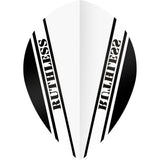 *Ruthless - V100 Pro - Dart Flights - 100 Micron - Pear Clear