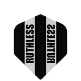 *Ruthless - Clear Panel - Dart Flights - 100 Micron - Mini - Std Black