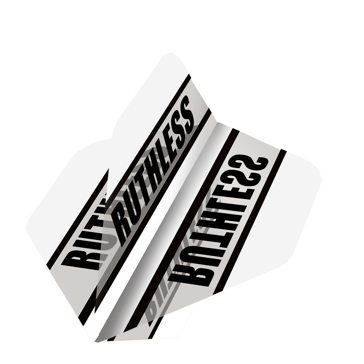 *Ruthless - Clear Panel - Dart Flights - 100 Micron - Mini - Std