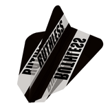 *Ruthless - Clear Panel - Dart Flights - 100 Micron - Fantail