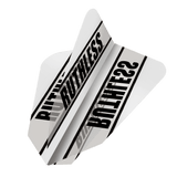 *Ruthless - Clear Panel - Dart Flights - 100 Micron - Fantail