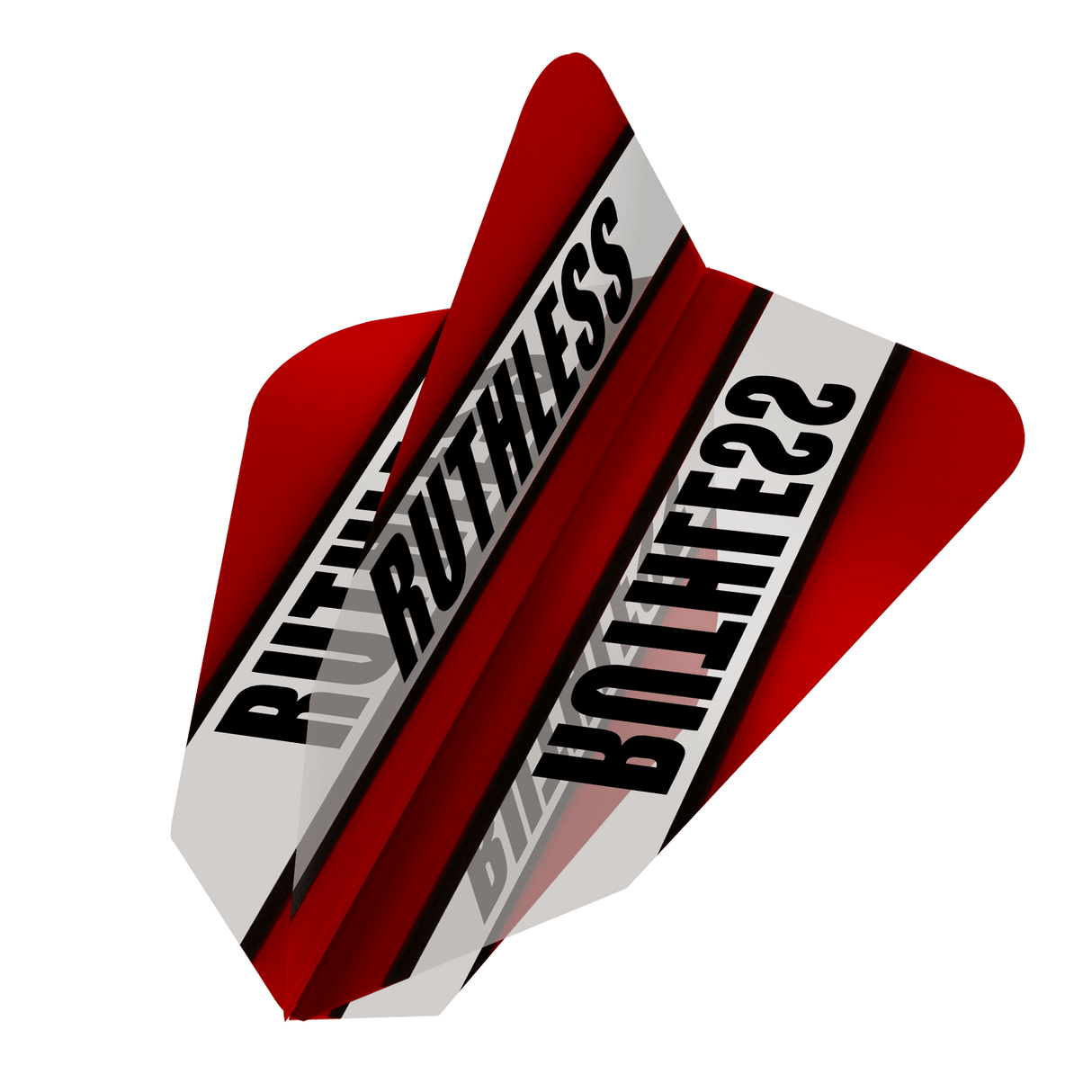 *Ruthless - Clear Panel - Dart Flights - 100 Micron - Fantail