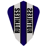 *Ruthless - Clear Panel - Dart Flights - 100 Micron - Fantail Blue
