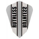 *Ruthless - Clear Panel - Dart Flights - 100 Micron - Fantail Clear