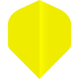 Ruthless Poly Plain - Solid - Dart Flights - 75 Micron - No2 - Std Yellow
