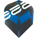 *Shot Player Dart Flights - Std - No6 - Niels Zonneveld - Blue