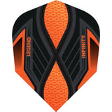 *Legend Infinity Dart Flights - 100 Micron - No2 - Std Orange