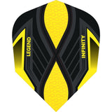 *Legend Infinity Dart Flights - 100 Micron - No2 - Std Yellow