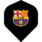 *FC Barcelona - Official Licensed BARÇA - Dart Flights - No2 - Std - F2 - Black with Crest