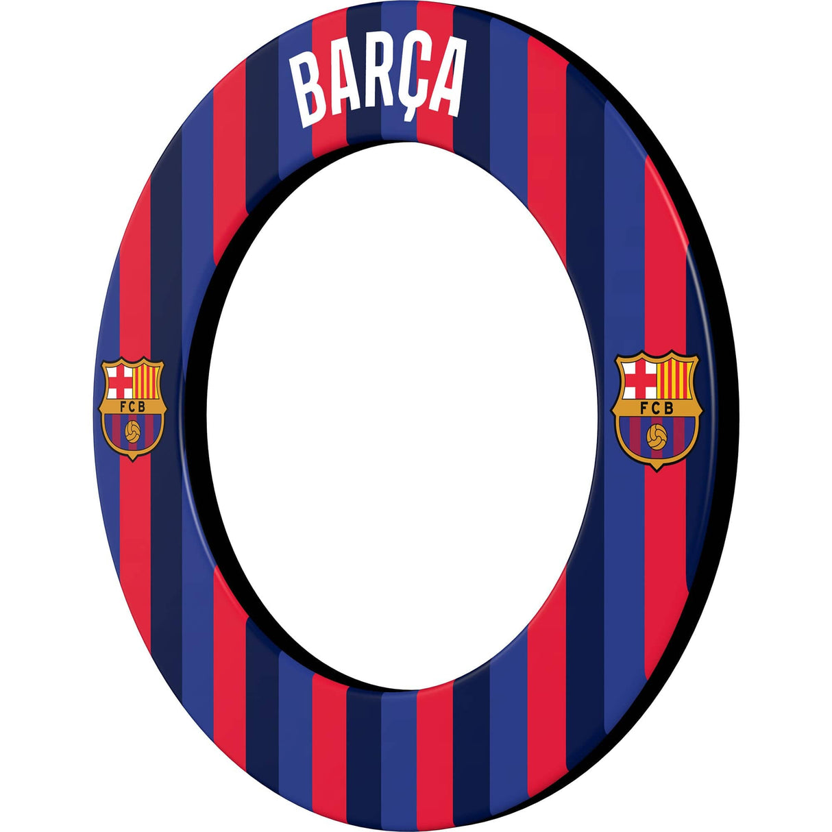 *FC Barcelona - Official Licensed BARÇA - Dartboard Surround - S3 - Striped BARÇA