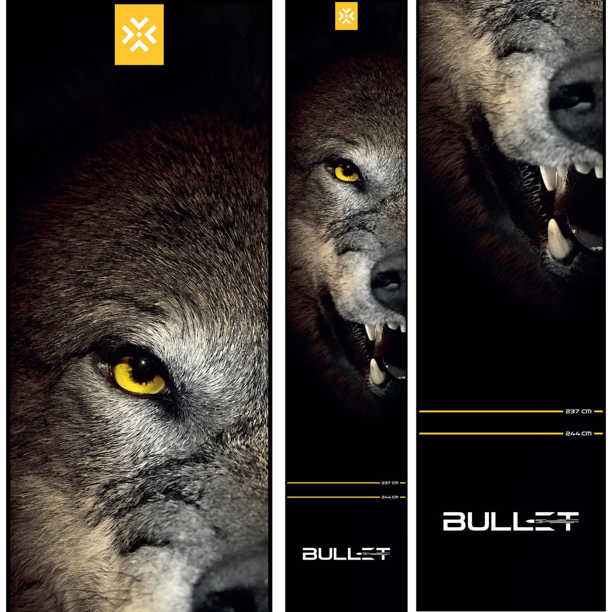 Bullet Animal Darts Mat - Carpet - 300 x 60cm Fang