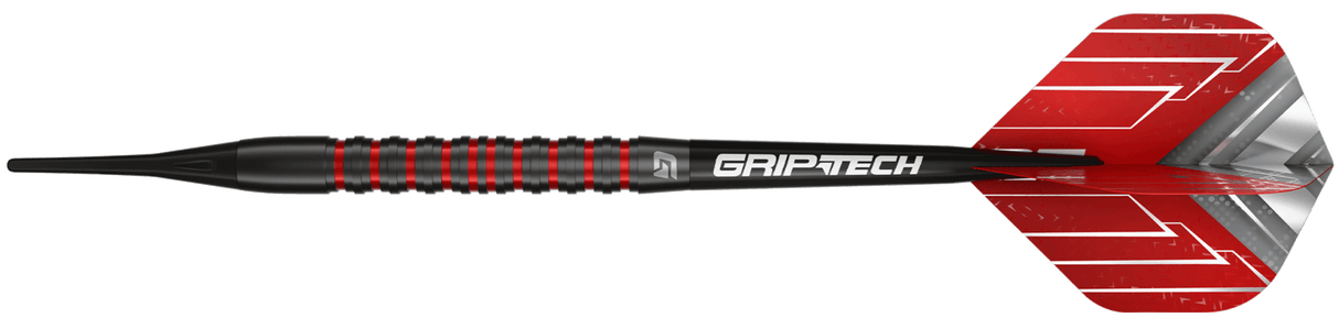 Goat Podium Darts - Soft Tip - 90% Tungsten - Black & Red - 20g