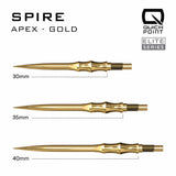 Harrows Quick Points - Steel Tip - Apex Spire