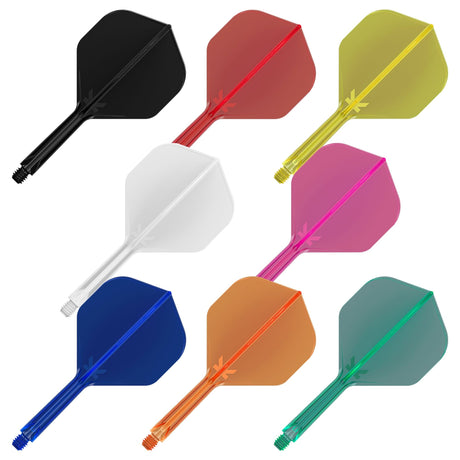 Target K-Flex Dart Flights - Moulded Flight & Shaft - Standard No2