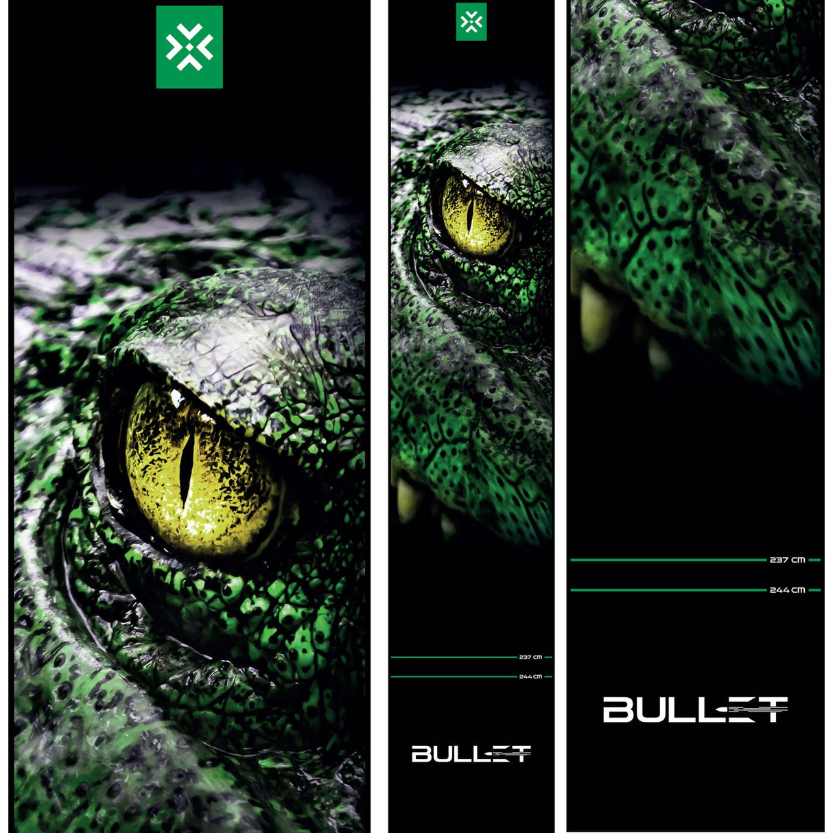 Bullet Animal Darts Mat - Carpet - 300 x 60cm Gator