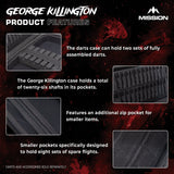 Mission Darts Players- EVA Dart Case - George Killington