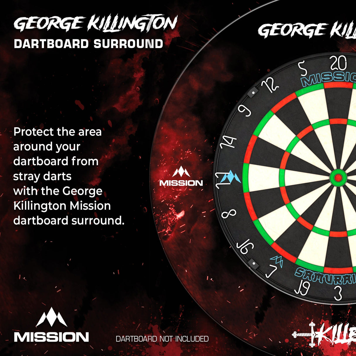 Mission Darts Players- Surround - George Killington