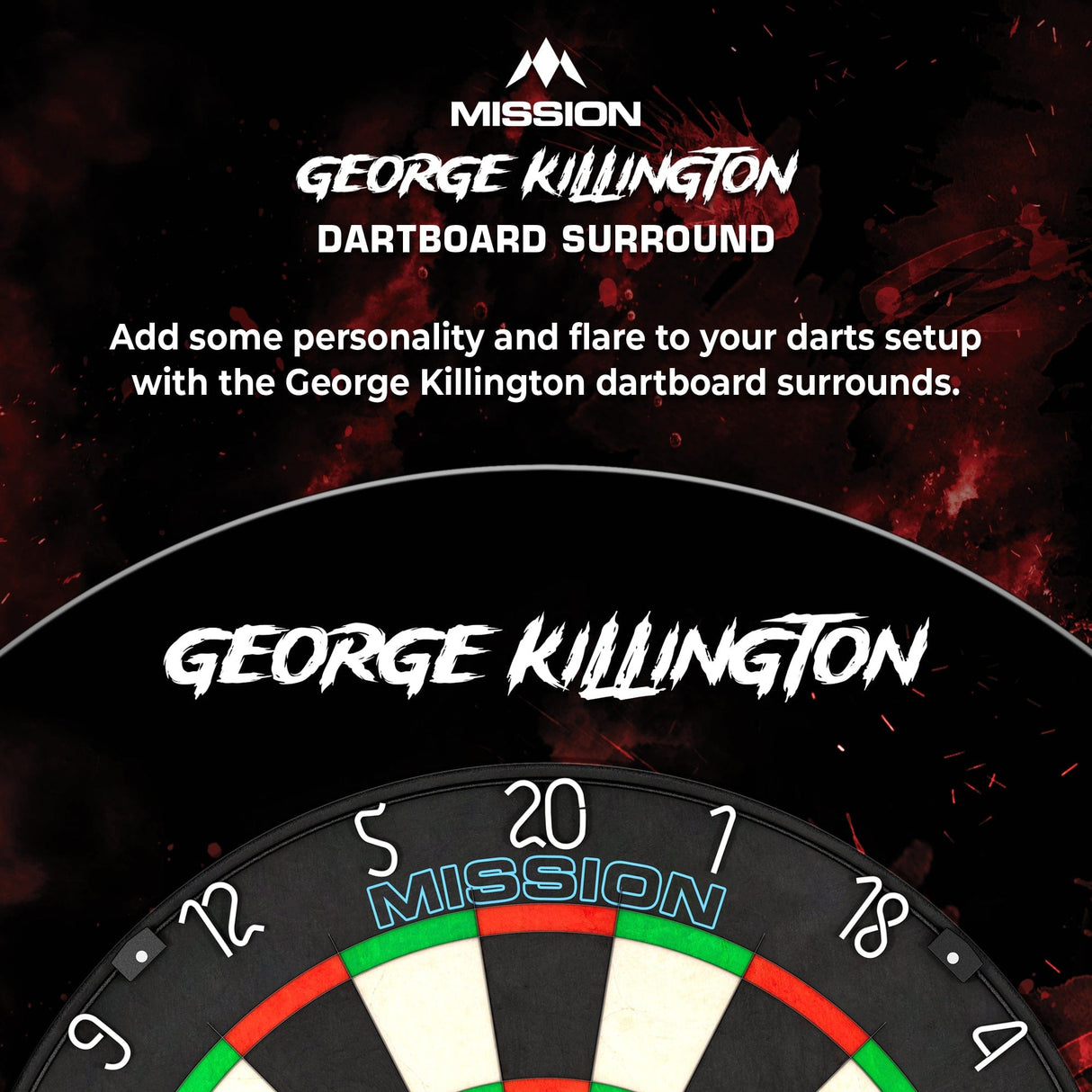 Mission Darts Players- Surround - George Killington